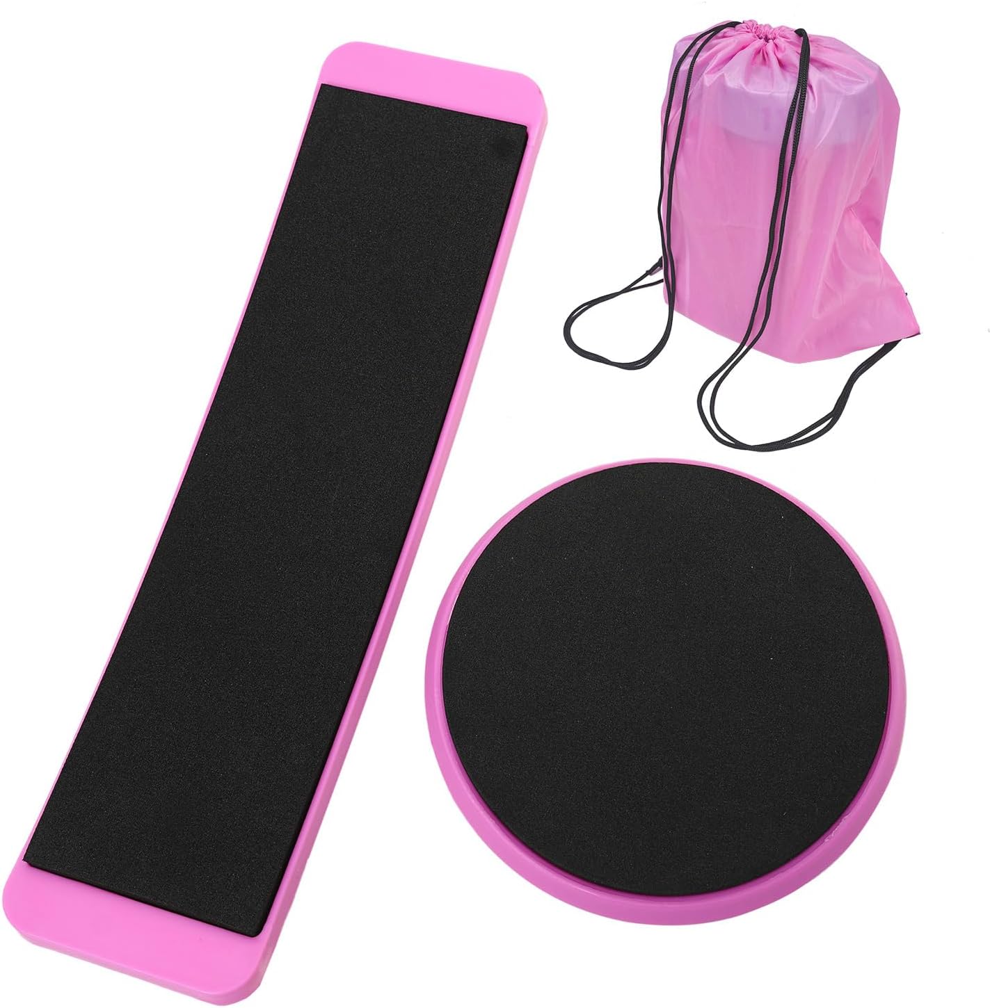 3-in-1 Dance Turning Board with Resistance Band – Improve Spins, Balance, Ice Skating，Strength & Flexibility for Dancers, Gymnasts, Skaters & Home Fitness | Portable Home & Studio Training Kit