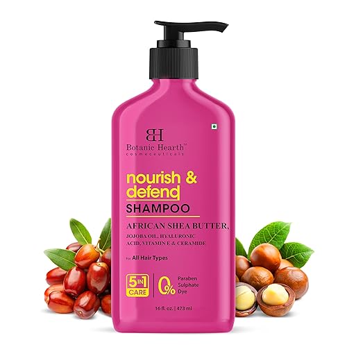 Miniatura 8 de Botanic Hearth - Champú para pérdida de cabello que ayuda a reducir la caída del cabello, ayuda a fortalecer los folículos pilosos, contiene fórmula