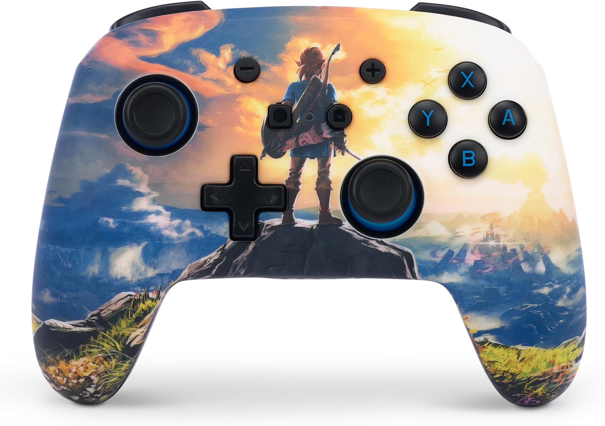 Enhanced Wireless Controller for Nintendo Switch - Here We Go Mario
