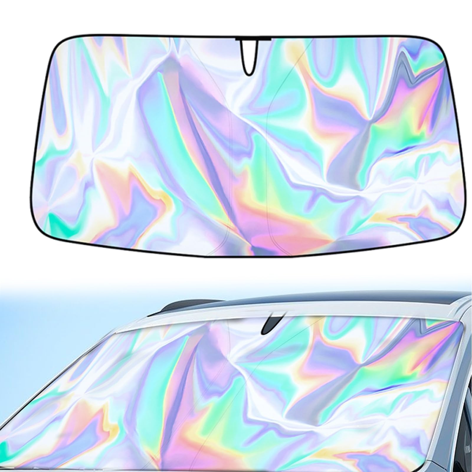 Parasol coche delantero Audi RS Q8 plegable que evita el calor y desgaste del sol