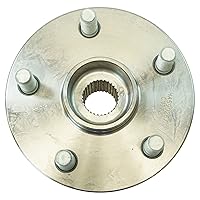 Vista 963 de TRQ Juego de 2 rodamientos de rueda trasera y conjunto de cubo con sensor ABS compatible con Ford Transit Connect 2014-2018