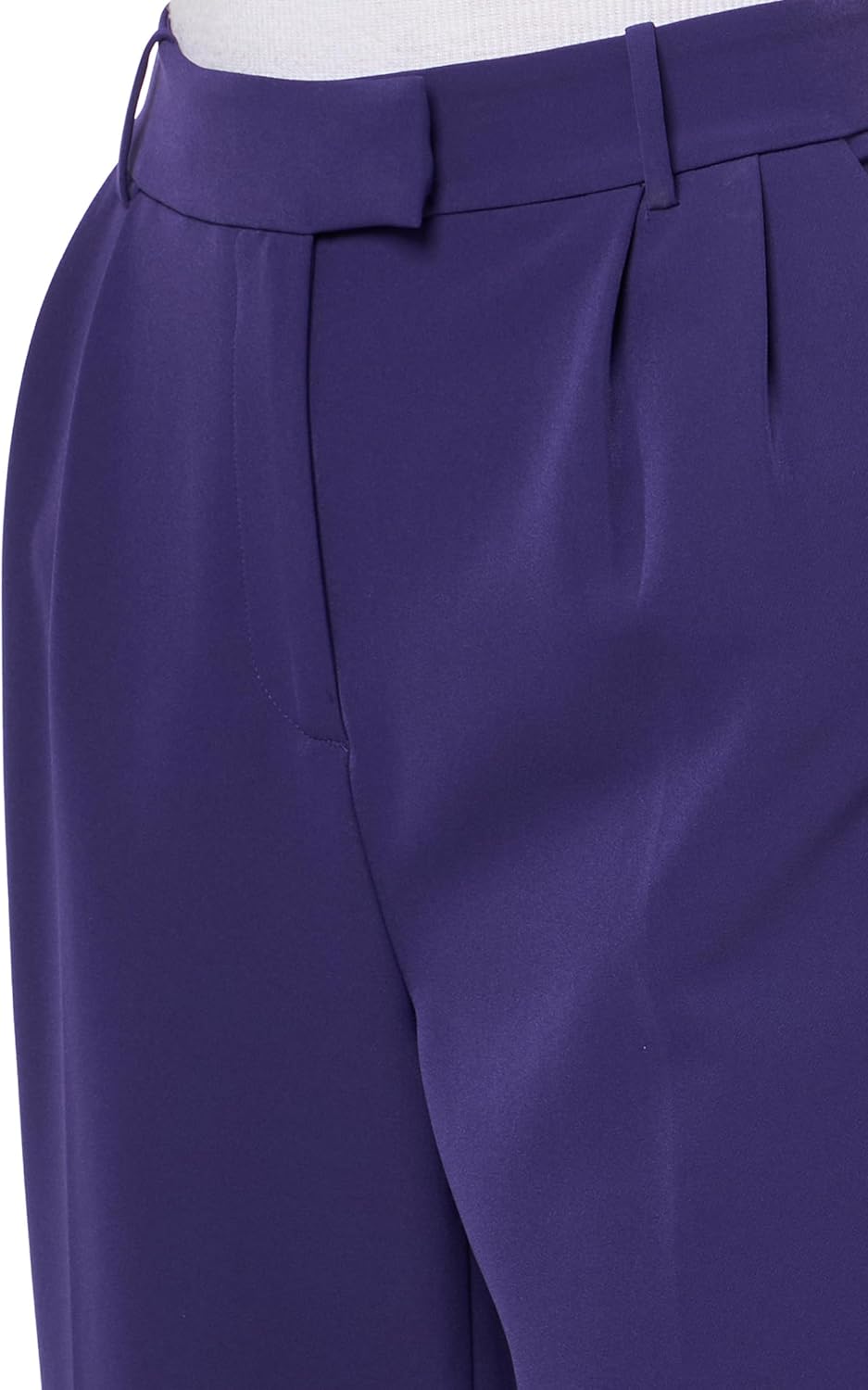 BCBGMAXAZRIA Women's Pleated Straight Leg Pant