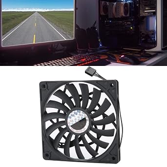 F12012 Ultra Thin Computer CPU Cooling Fan, Computer Cooler, Computers for Desktop