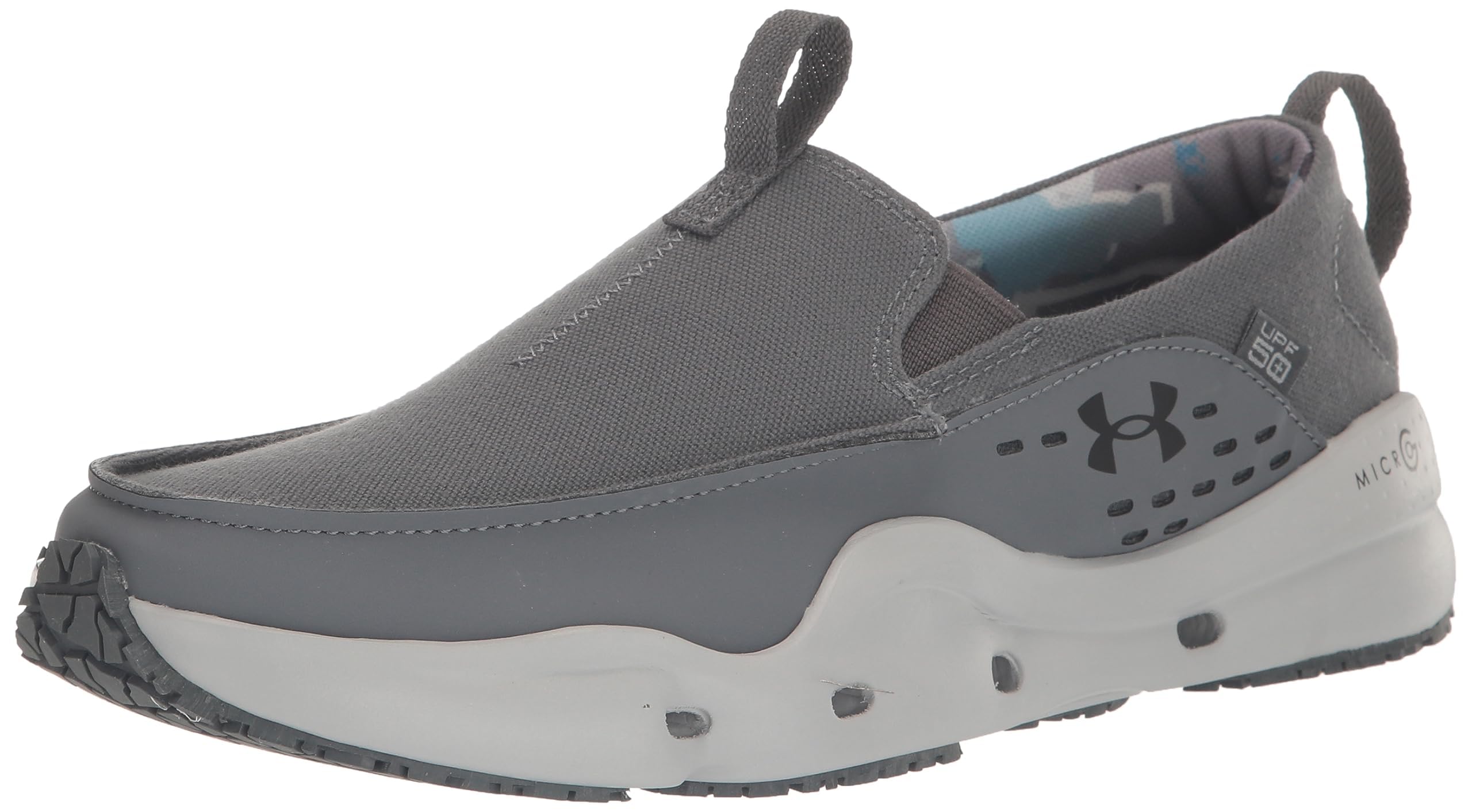 Under Armour Mens Gray Micro G Kilchis Camo Fishing Shoes Size 10 Under Armour - Brandclub - Under Armour Men main image 4