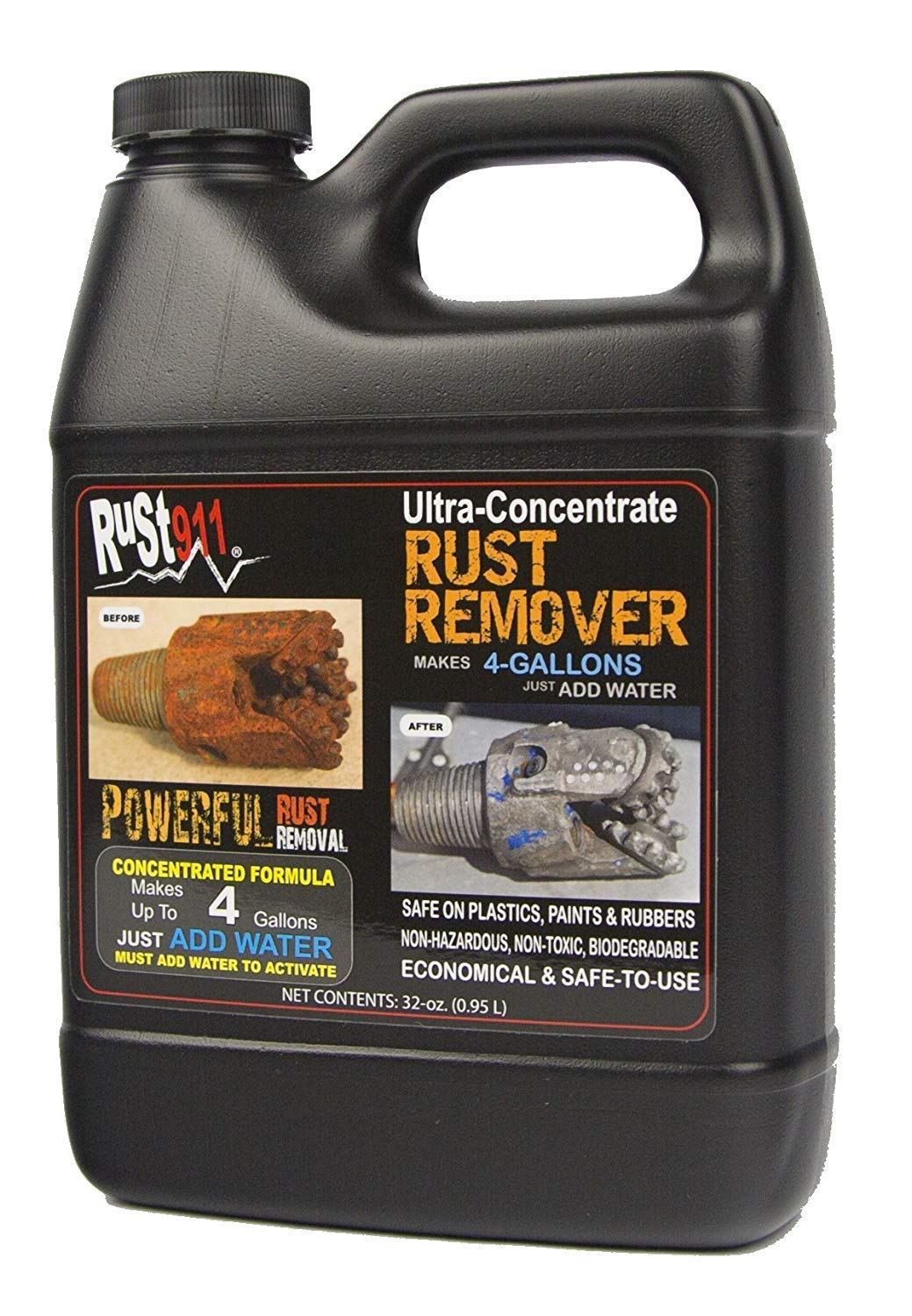 Rust911 Makes 4gallons of Rust Remover Concentrated Dissolver