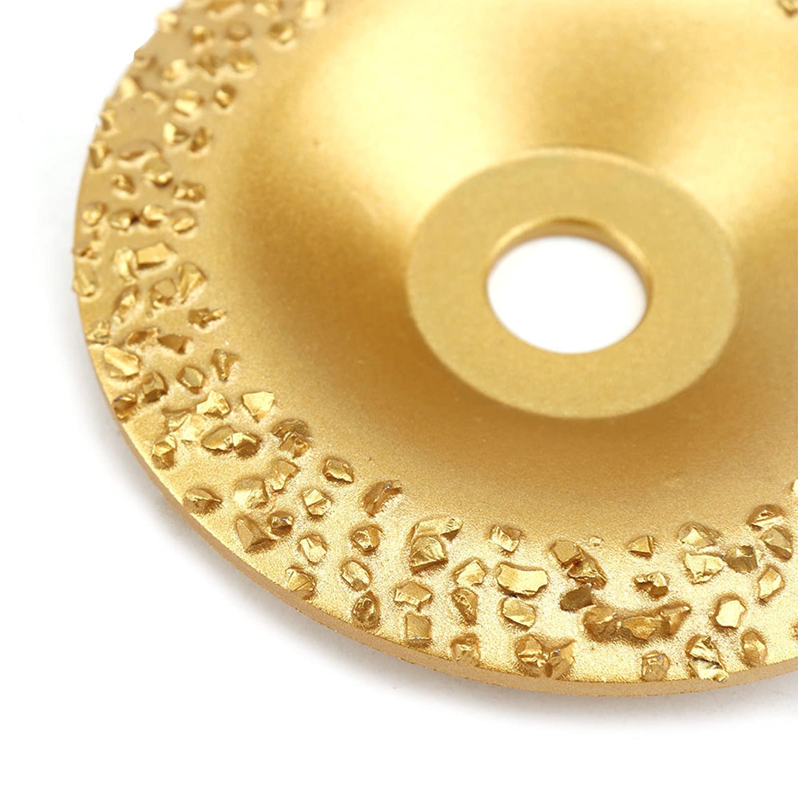 2 pezzi 5 "/ 125 mm x 22mm Disco Smerigliatrice Mola a tazza diamantata diamantato adatto per lucidare pietra, pneumatici e gomma angolare disco cemento armato servizio pesante