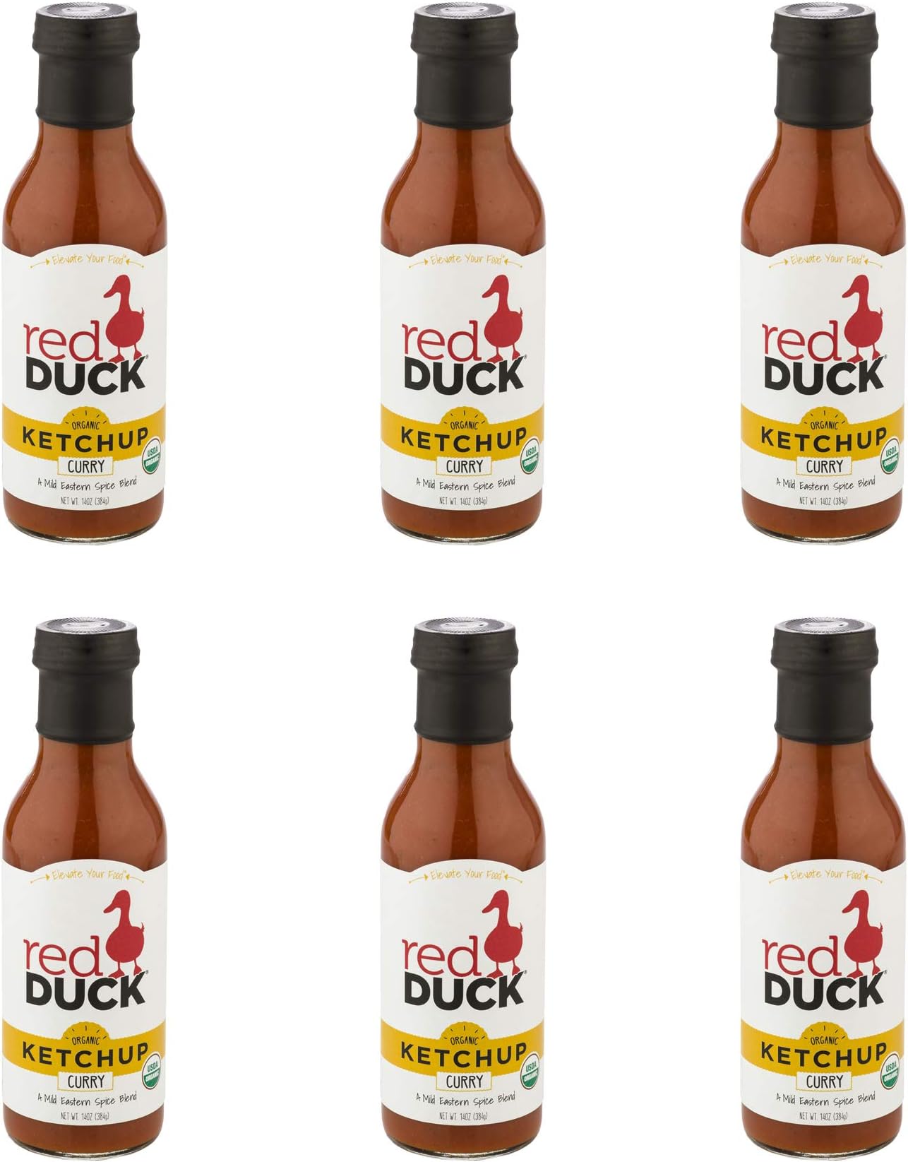 Red Duck Organic Ketchup (Curry, 6-Pack)