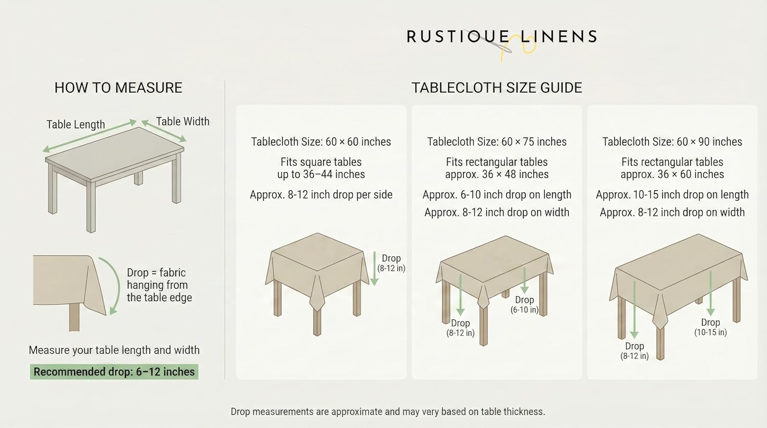 Printed Cotton Tablecloth 60 x 90 Inch Rectangle – Washable & Colorfast Table Cover for Dining Room, Farmhouse, Kitchen, Home, Party & Wedding Décor - Terracota Trails