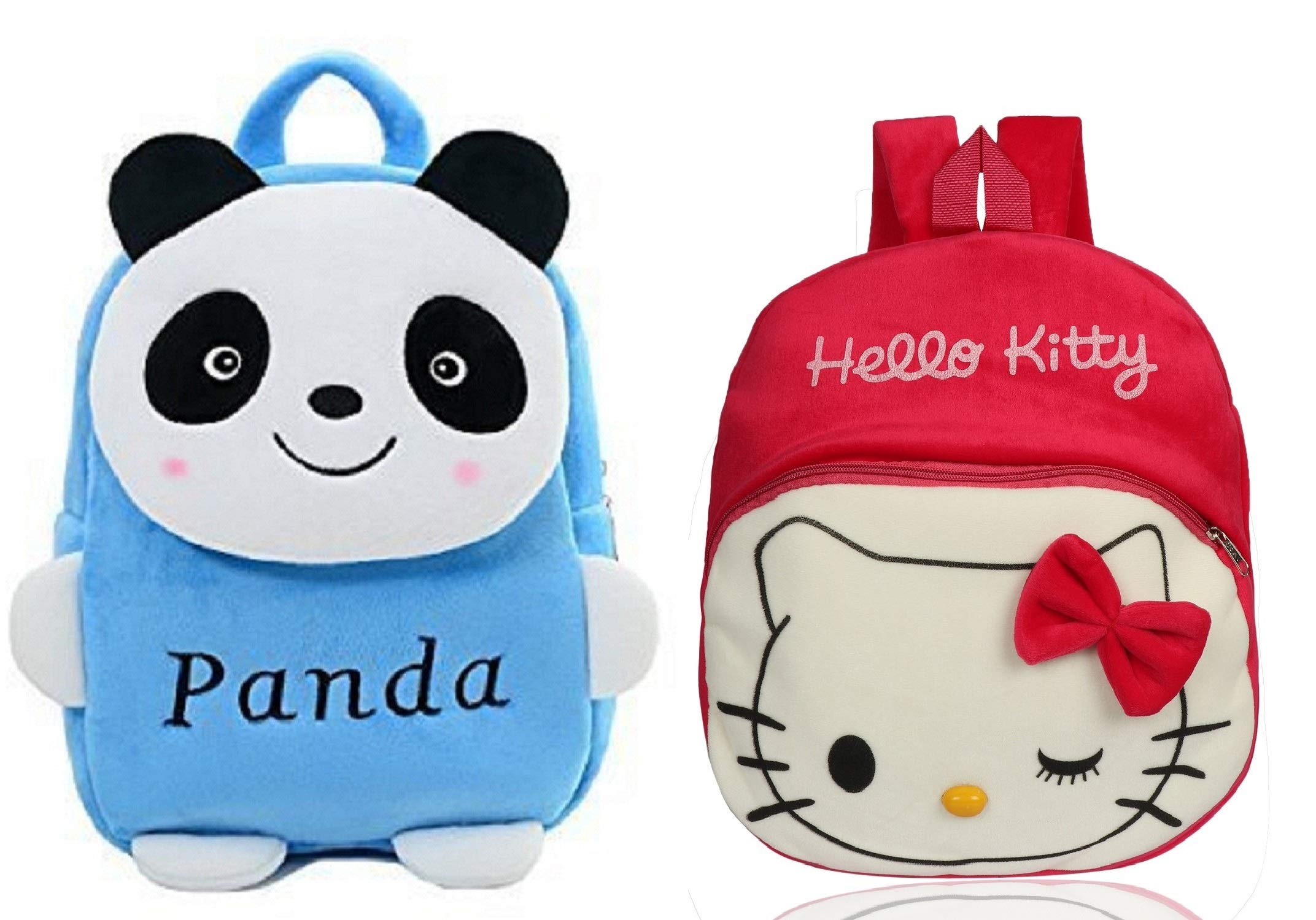 blue tree Kids Soft Velvet Cartoon School Plush Backpack,Mini Bag,Travel Bag for Baby Boy/Girl (Pack of 2) (B08WX2PF8N) Amazon Price History, Amazon Price Tracker