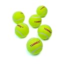 TENNEX Felt Cricket Tennis Ball Hard Yellow for Over Arm Cricket | Heavy Tennis | Standard Size Ball for Cricket Tournament and Practice (Pack of 12) gallery image