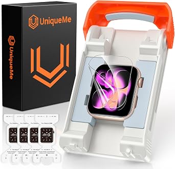 UniqueMe for Apple Watch Series 11/10 42mm Screen Protector - 4 Pack EPU