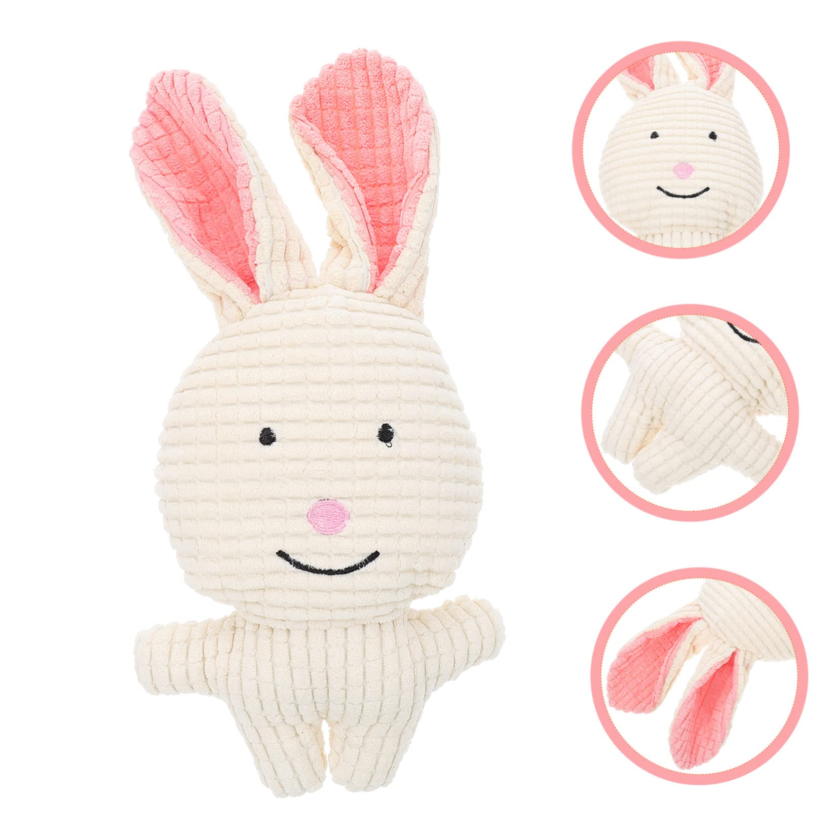 Toddmomy 5pièces Jouet à Mâcher pour Chiens Peluche Squeaky Accessoire pour Dentition Et Amusement Chiots Jouet Interactif pour Petits Et Moyens Chiens