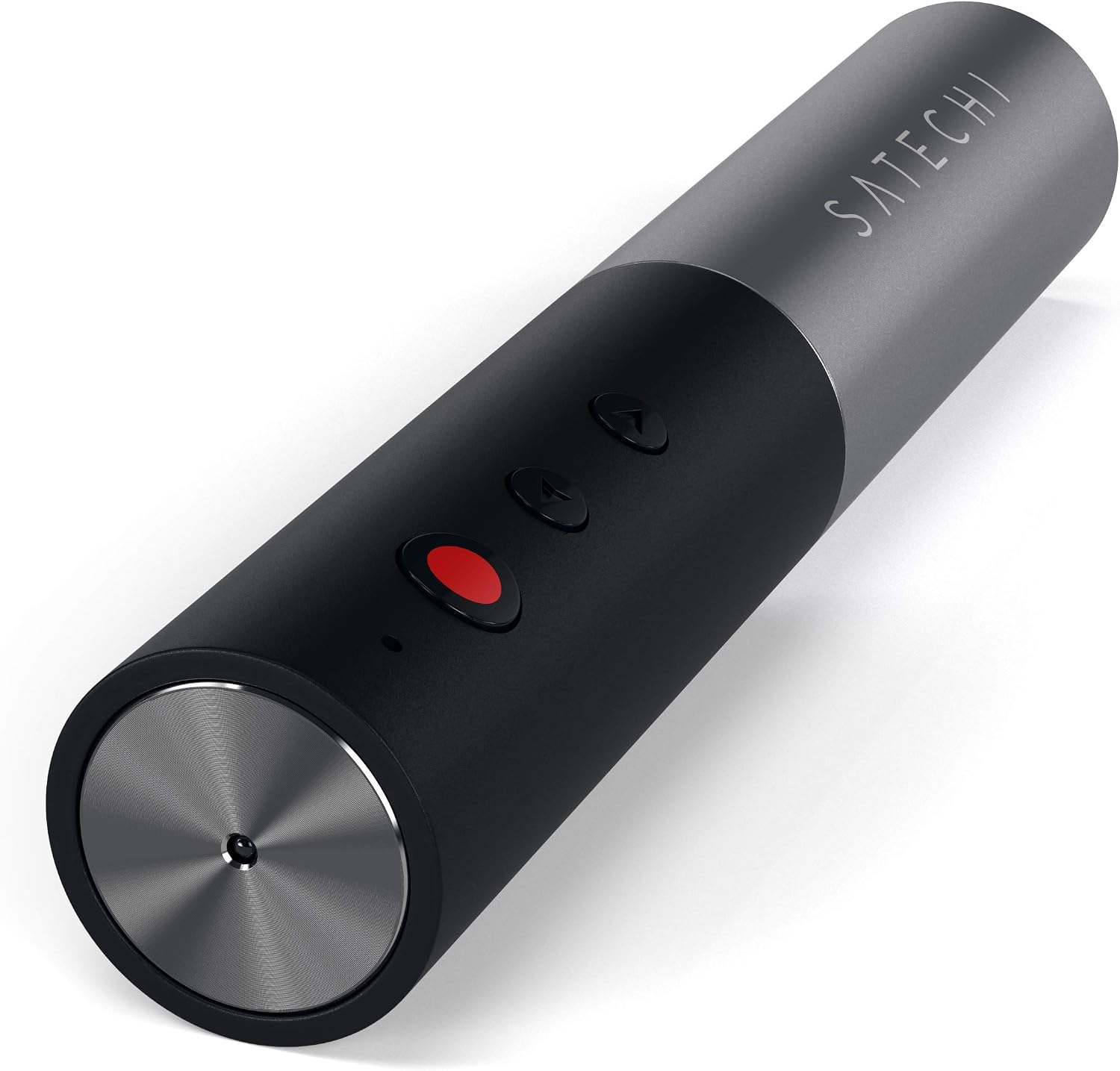 Satechi Aluminum Wireless Presenter Pointer Remote Control - Compatible with 2019 MacBook Pro, 2018 MacBook Air, iMac Pro/iMac, 2019 iPad, 2018 iPad Pro, iPhone 11 Pro Max/11 Pro/11 (Space Gray)