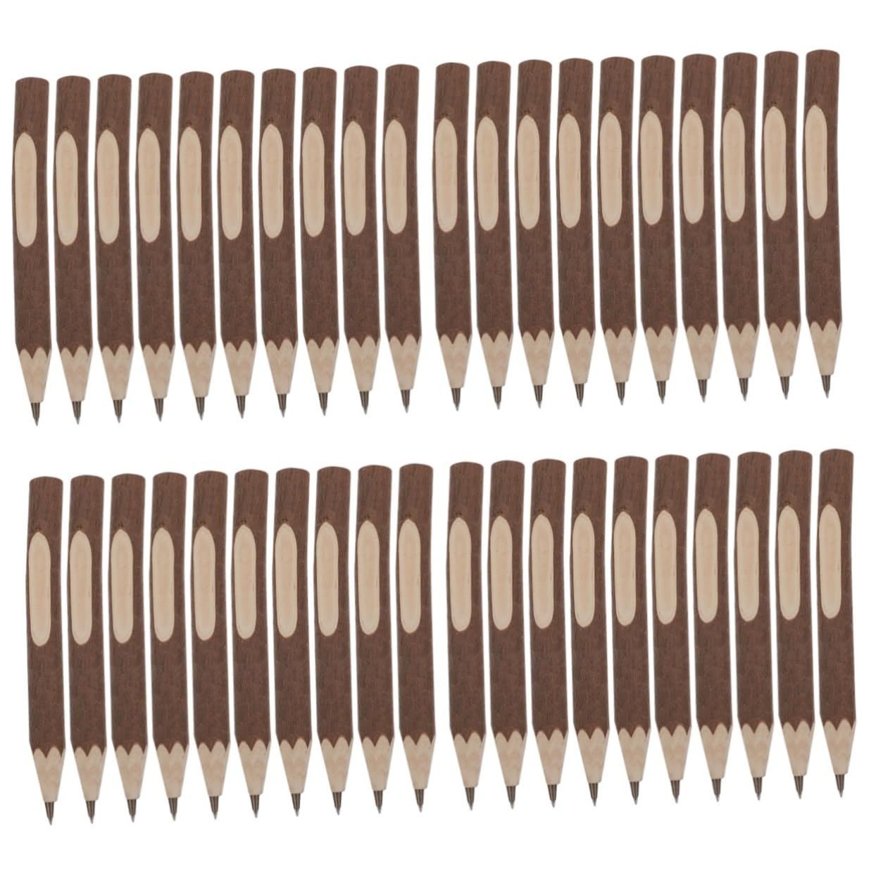 Operitacx 40pezzi Matite Lunghe Legno Naturale Con Corteccia Per Decorazioni Feste e Attività Creative Design Ergonomico e Leggero Strumento Per Schizzo e Pittura