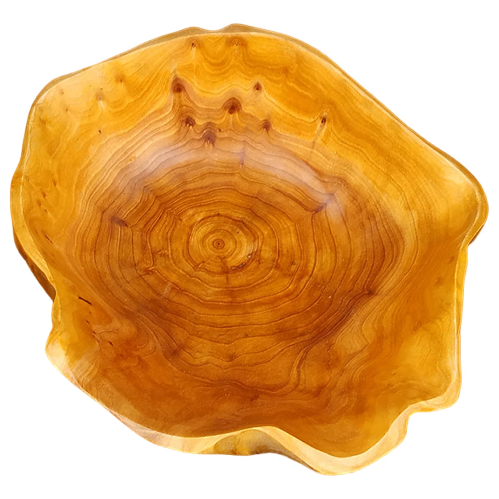 Bol en bois sculpté de racine, cadeau original de pendaison de crémaillère