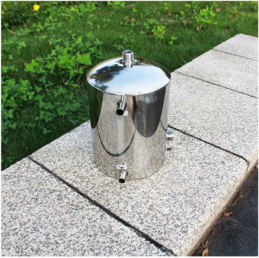 Condenser, 304 Stainless Steel Cooler Condenser Brewing Secondary Cooler Small Household Equipment Cooler Heat Exchange