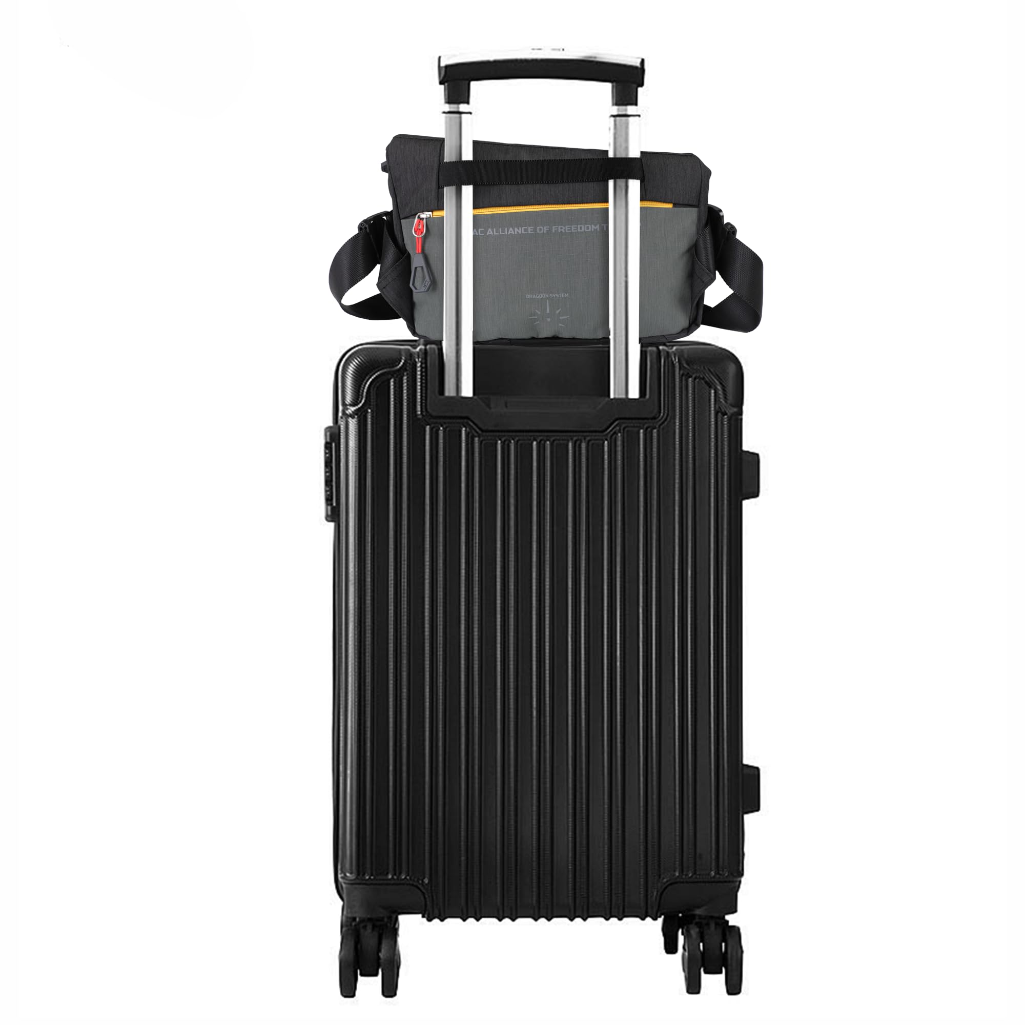 ProvidenceGundam Bolso Pecho Hombre, Bandoleras Riñoneras Hombre, Sling Bag | Gran capacidad, múltiples compartimentos, anti-salpicaduras, nylon mejorado, multiuso, diario/viajes/negocios/trabajo