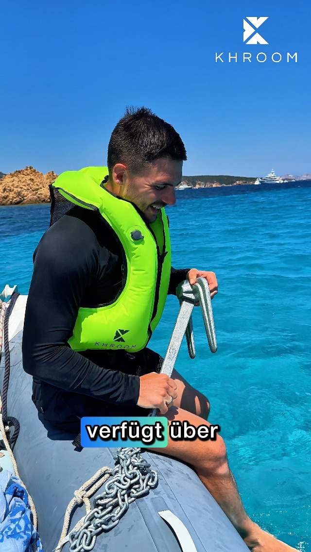 Khroom Aufblasbare Schwimmweste Nach EU-Norm - Für Produktbild-Vorschau 9