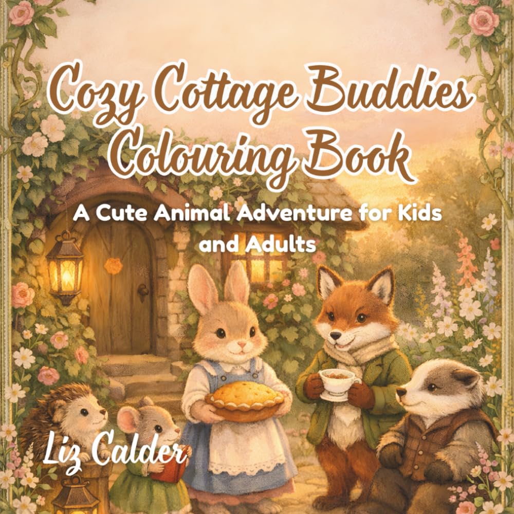 Cozy Cottage Buddies: A Cute Animal Adventure for Kids and Adutls