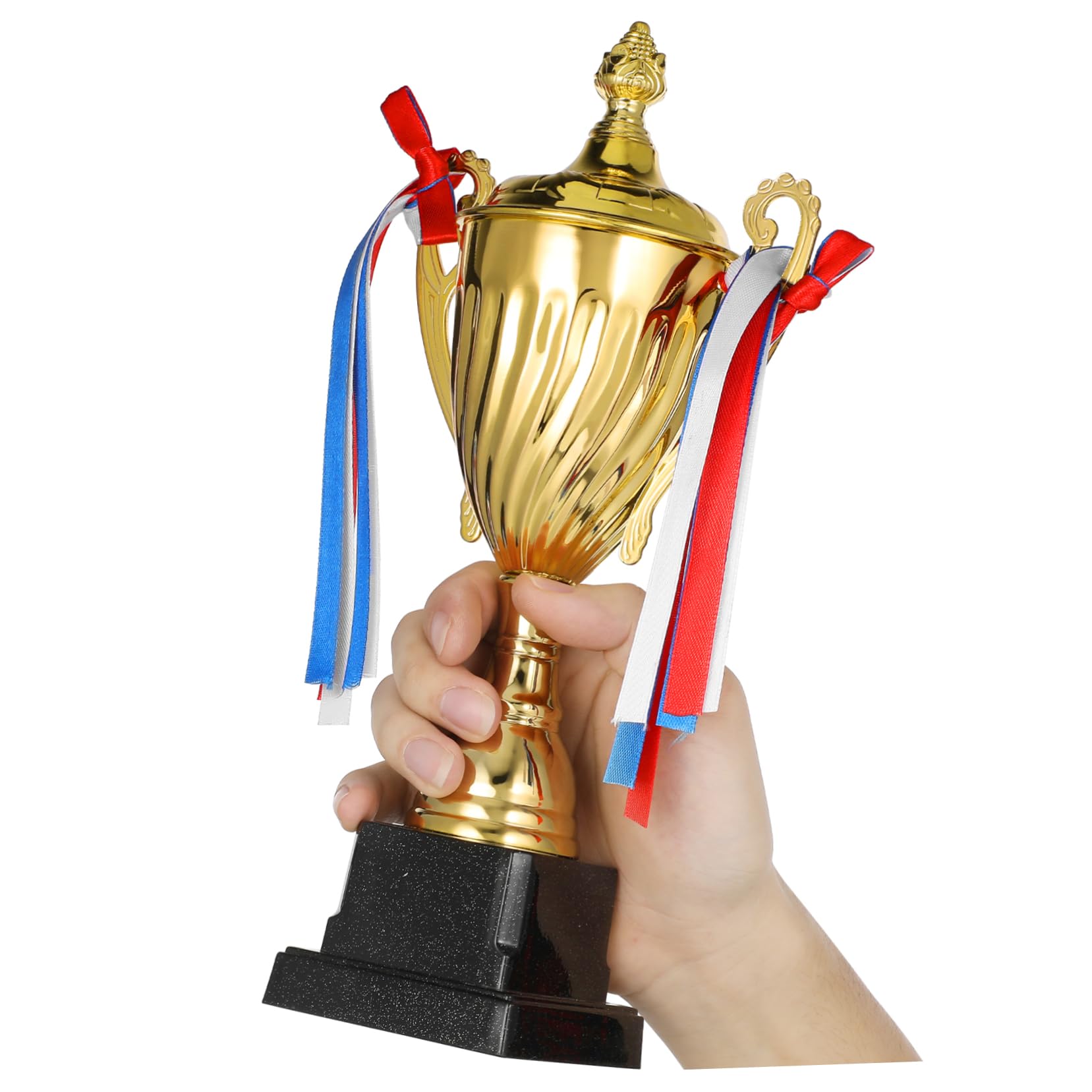 SUPVOX Robust Metal Trophy Sports Wrestling Shooting Trophy Large Engraving Compatible