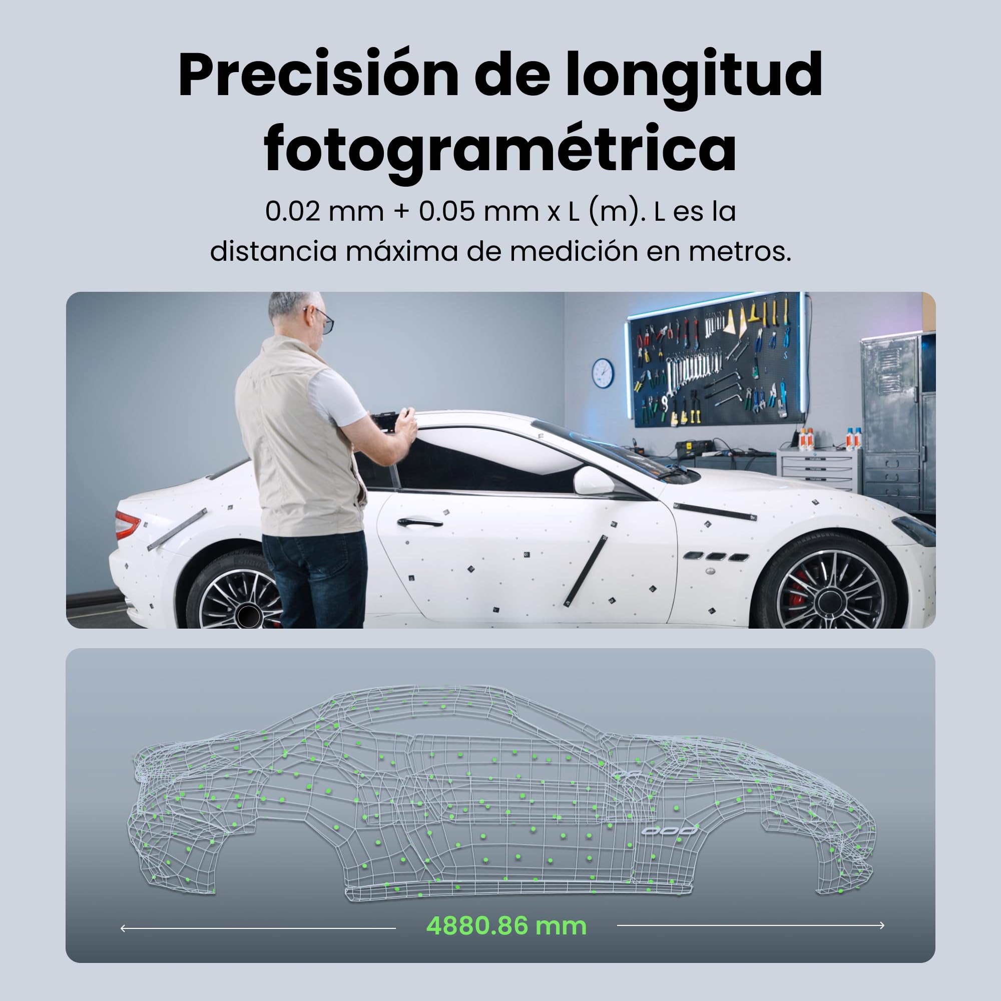 Revopoint MIRACO Plus Scanner 3D per Stampa 3D & Custodia in silicone e protezione schermo, Portatile Autonomo con Fotogrammetria, Zoom Ottico, Fino a 20 fps, Fotocamera RGB a Colori per Oggetti Picco