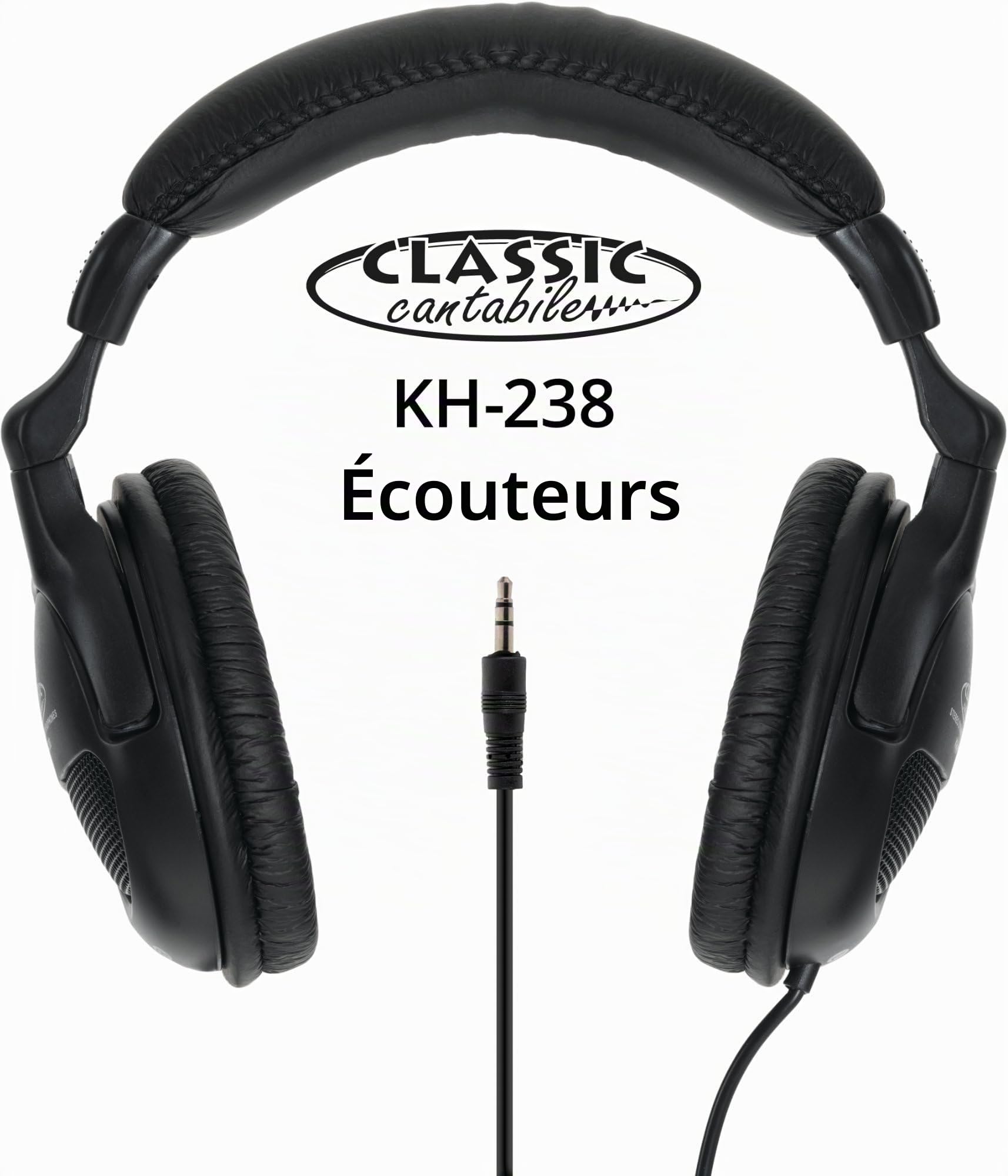 Classic Cantabile KH-238 Casque Audio (Noir)
