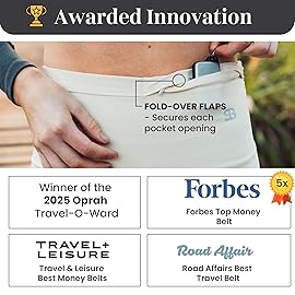 StashBandz Running Belt for Women and Men - Premium No Bounce Spandex for Phone and Essentials - Flip Belt Style Waist Pack with 4 Secure Pockets