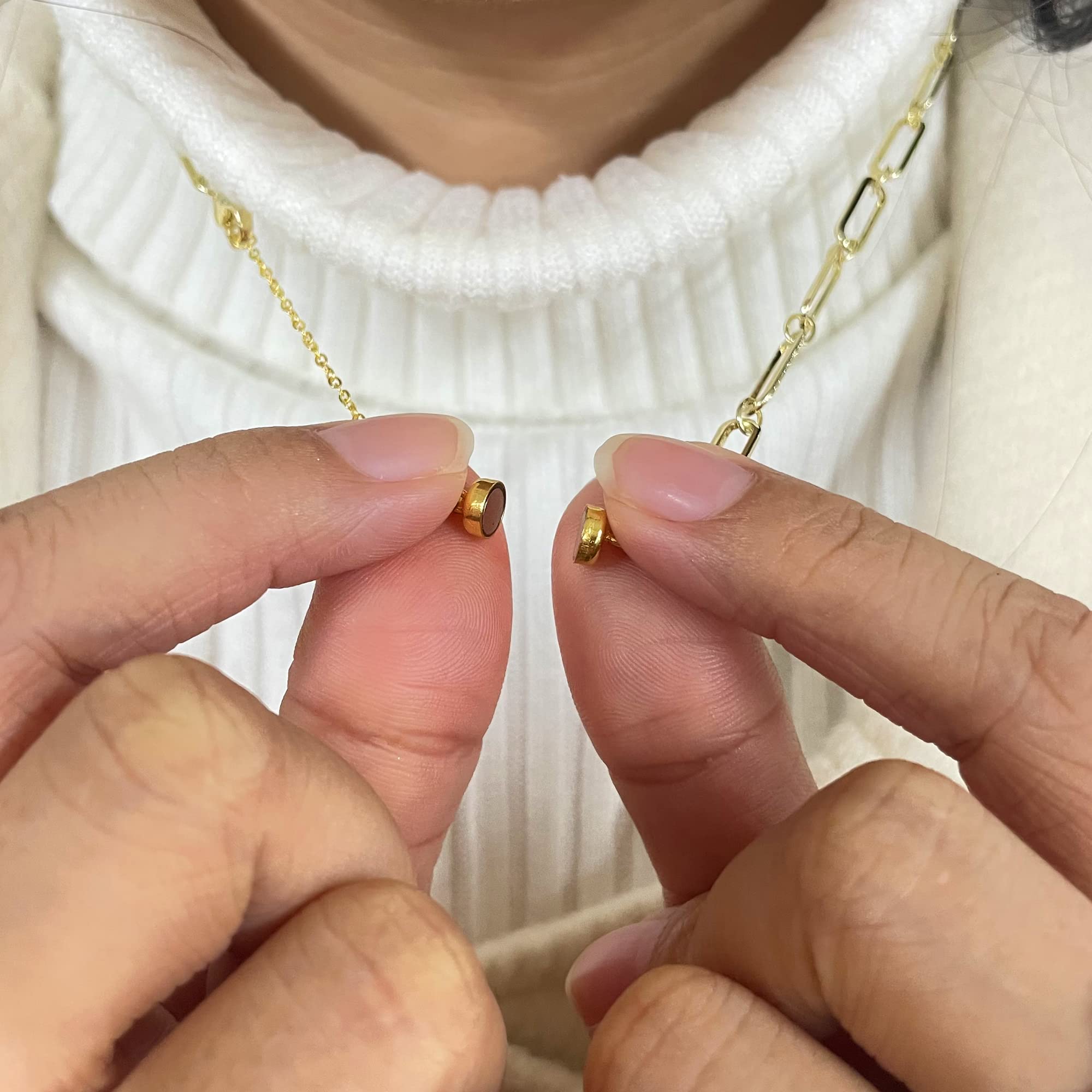 Moissanite Kettingen in 14 Karaat Witgoud | My Moissanite