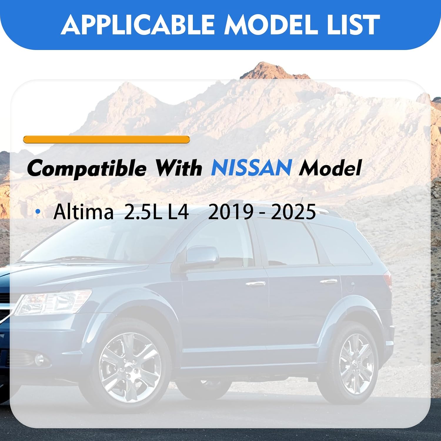 16546-6CA0A 27277-6CA0A Engine & Cabin Air Filter Kit for Nissan Altima 2.5L L4 2019 2020 2021 2022 2023 2024 2025; Replace: CA12551 27277-6RC0A