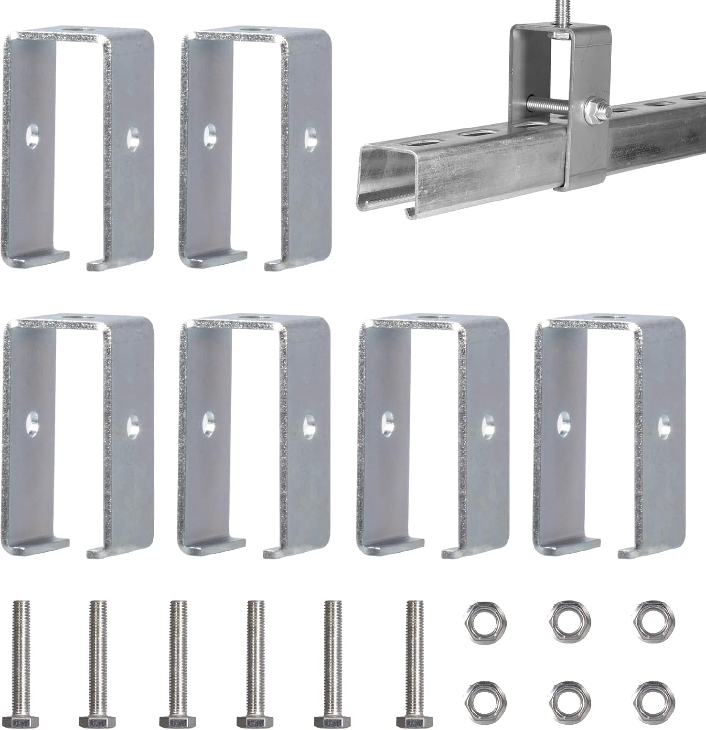 SKTREX Channel Trolley Track Hanger Bracket for UNISTRUT