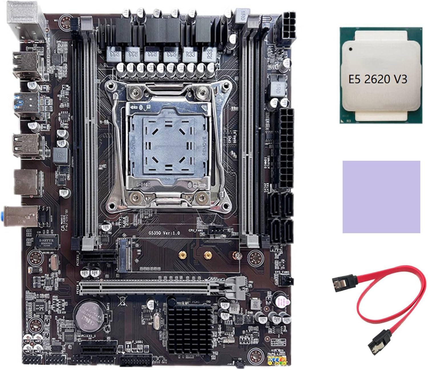 Amazon.com: MECHPLOW X99 Motherboard LGA2011-3 Computer Motherboard ...