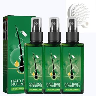 NBMRCO Scalp Care Hair Growth Spray, Hair Growth Spray for Scalp & Hair Strengthening, Hair Regeneration Spray Promotes Hair Growth for Women & Men, With shampoo brush
