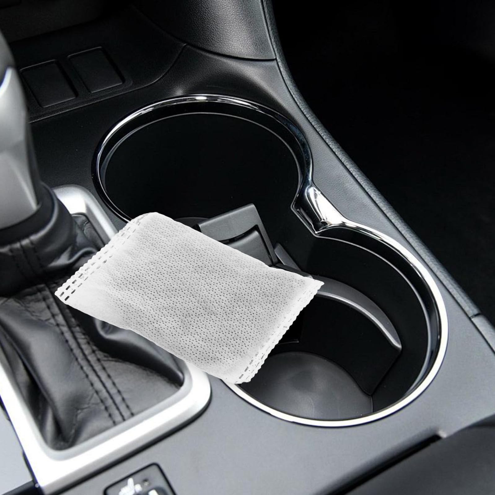 10 Sacchetti di Carbone di Bambù Attivo 50g, Filtro Antiodore Riutilizzabile per Deodorante Frigorifero, Assorbiodori per Bidoni della Spazzatura, Auto, Armadi e Nuove Case,