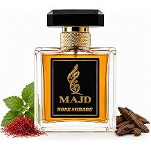 MAJD FRAGRANCES Rose Mirage Unisex Eau de Parfum 50ml, Luxury Arabic-Inspired Fragrance with Oud, Turkish Rose, Patchouli, Cedarwood, Sandalwood & Musk Long Lasting Perfume for Men & Women