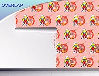 Vista 7 de EGD The Smurfs - Papel tapiz para despegar y pegar de la serie X The Smurfs, colección Prime, papel tapiz temático para diseño de interiores