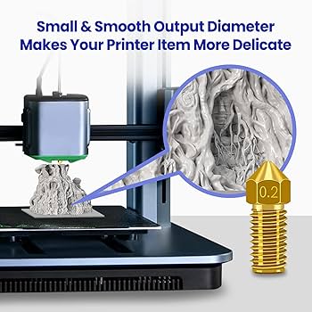 Amazon.co.jp: 3Dプリンターノズル 12個 M5/M5C ノズル、Park Sung