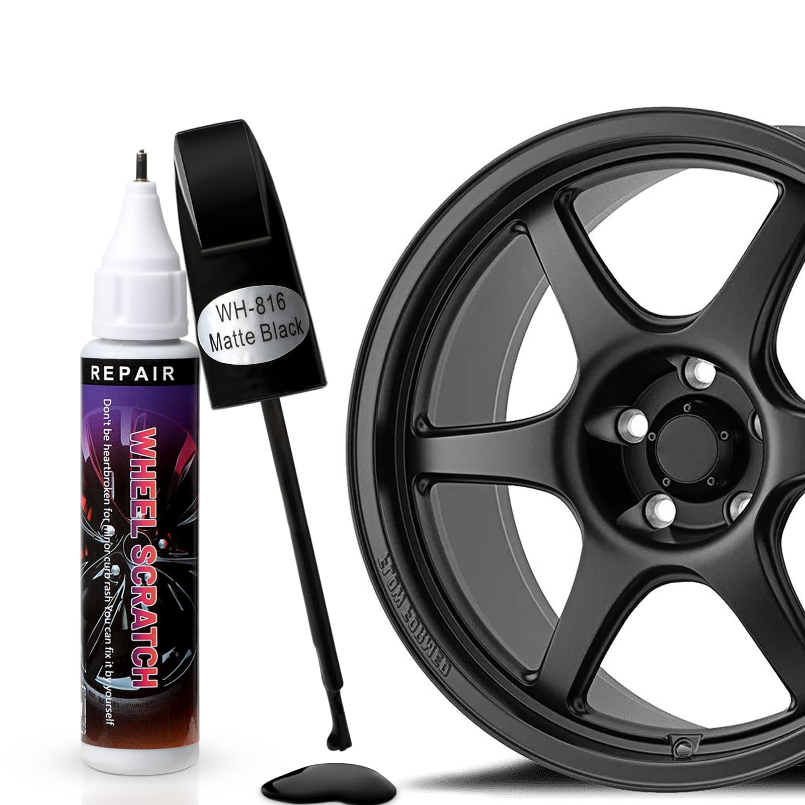 Matte Black Touch Up Paint Pen Black Matte Black Car Rim Touch Up