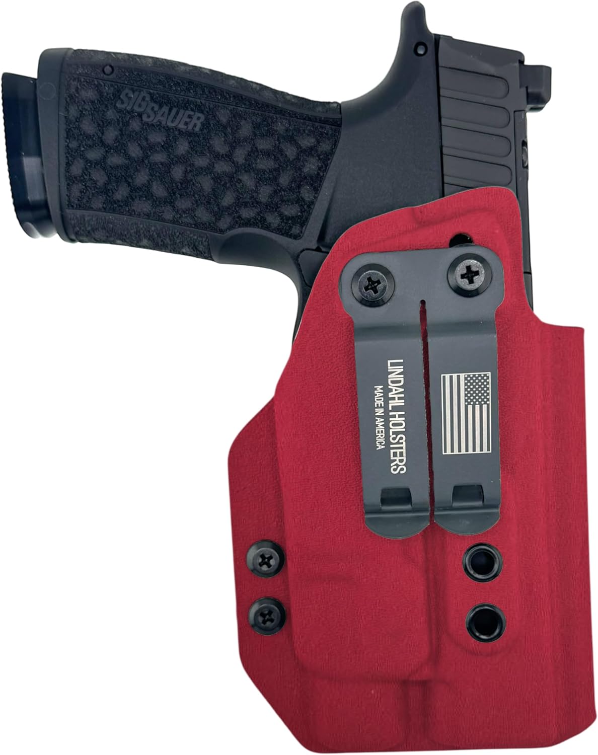 Lindahl Holster IWB Kydex for Sig P365 Fuse + TLR-7 HLX – Fits Fuse/Macro Grip Module Only – Not for TLR-7 Sub Lights – Concealed Carry – Optic in USA