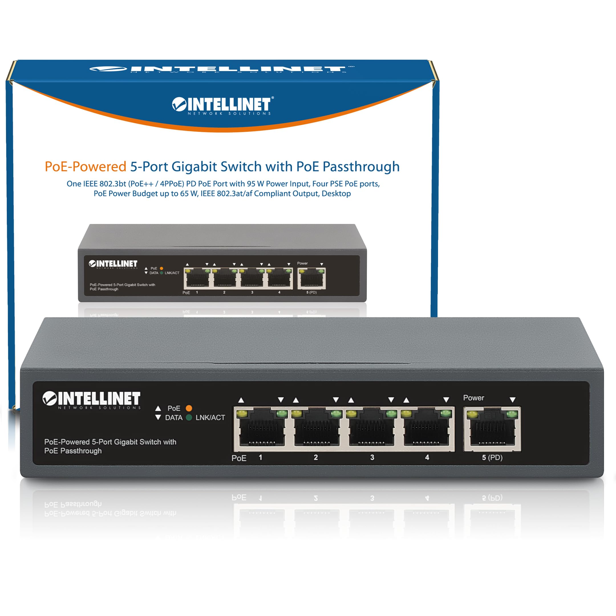 パソコン Level one GEP-2651 TURING 26-Port Web Smart Gigabit PoE Switch LevelOne GEP-2651 TURING 26-Port Web Smart Gigabit PoE Switch - 24