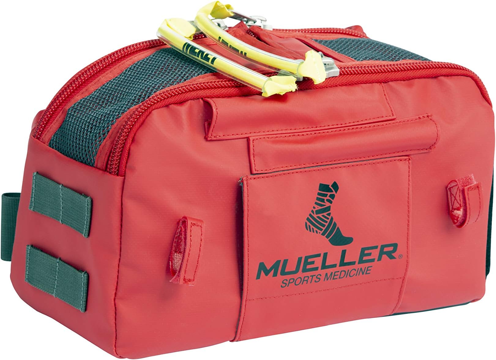 Sports Medicine Medi Kit ATSS Bag Only for Men and Women, Athletic Training Kit, Medical Supply Bag for Sports Teams, Over the Shoulder Medical Briefcase, Waterproof, Red, One Size