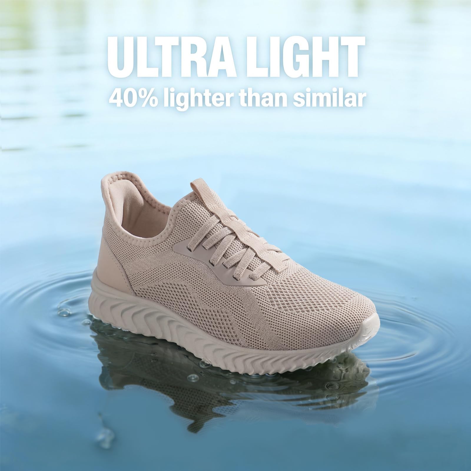 STQ Zapatillas deportivas para mujer, cómodas y ortopédicas para el trabajo, ligeras, para caminar o ir al gimnasio