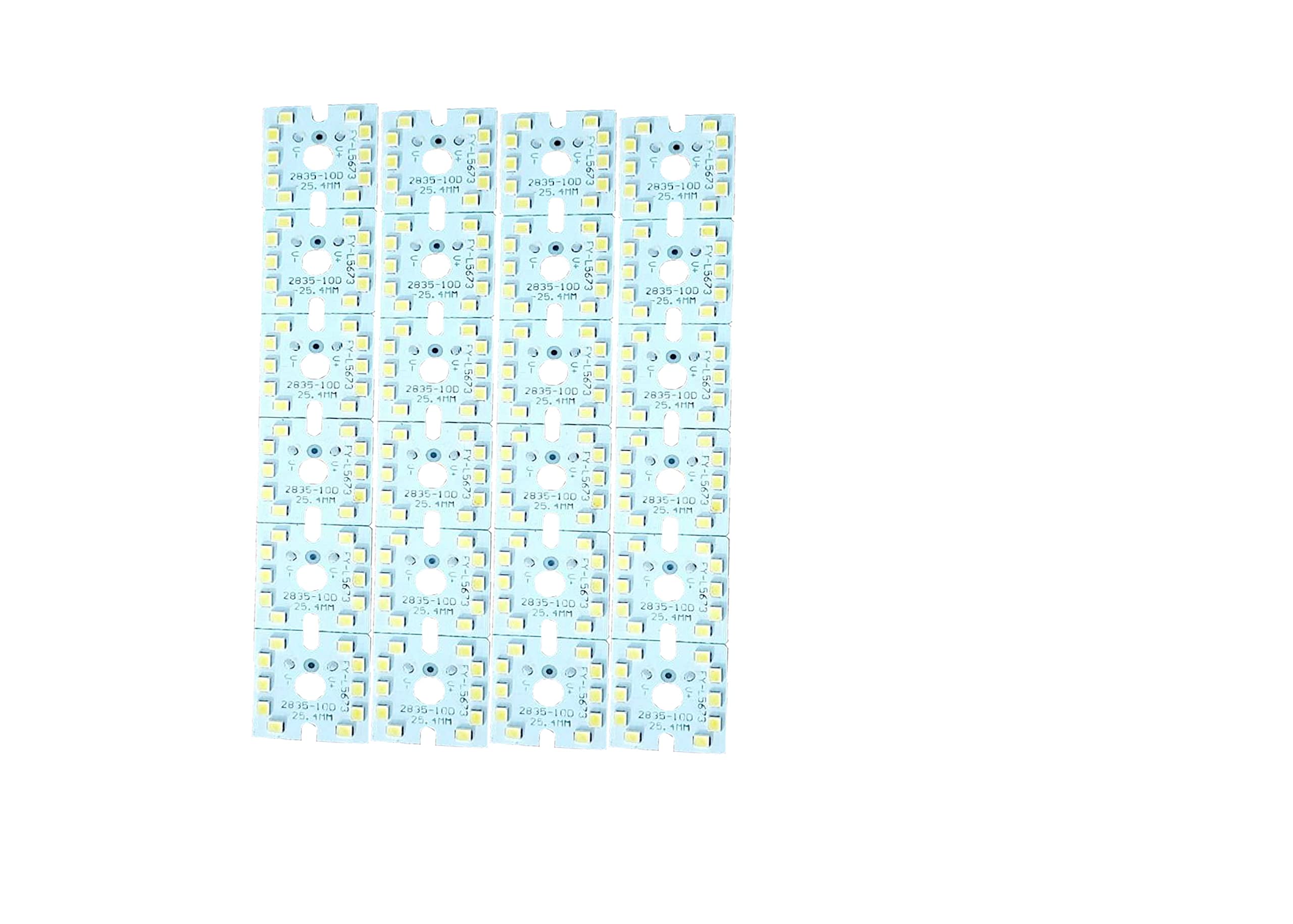ambert 9 Watt MCPCB For Led Bulb Making Kit Cool White Color Pack Of 24 Pcs Units-image-21