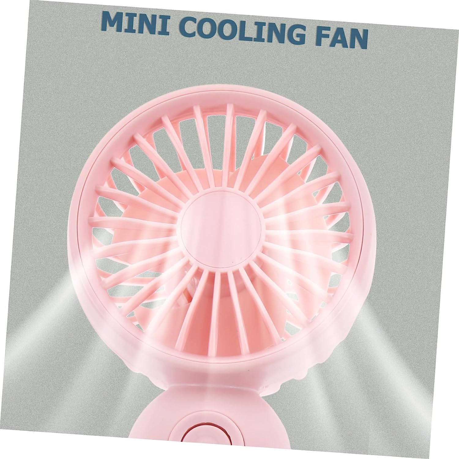 ZUMAHA Fan 2pcs Stylish Mini Fan, USB Rechargeable Personal Fan, Portable Handheld Fan for Outdoor/Indoor/Office/Travel Useful