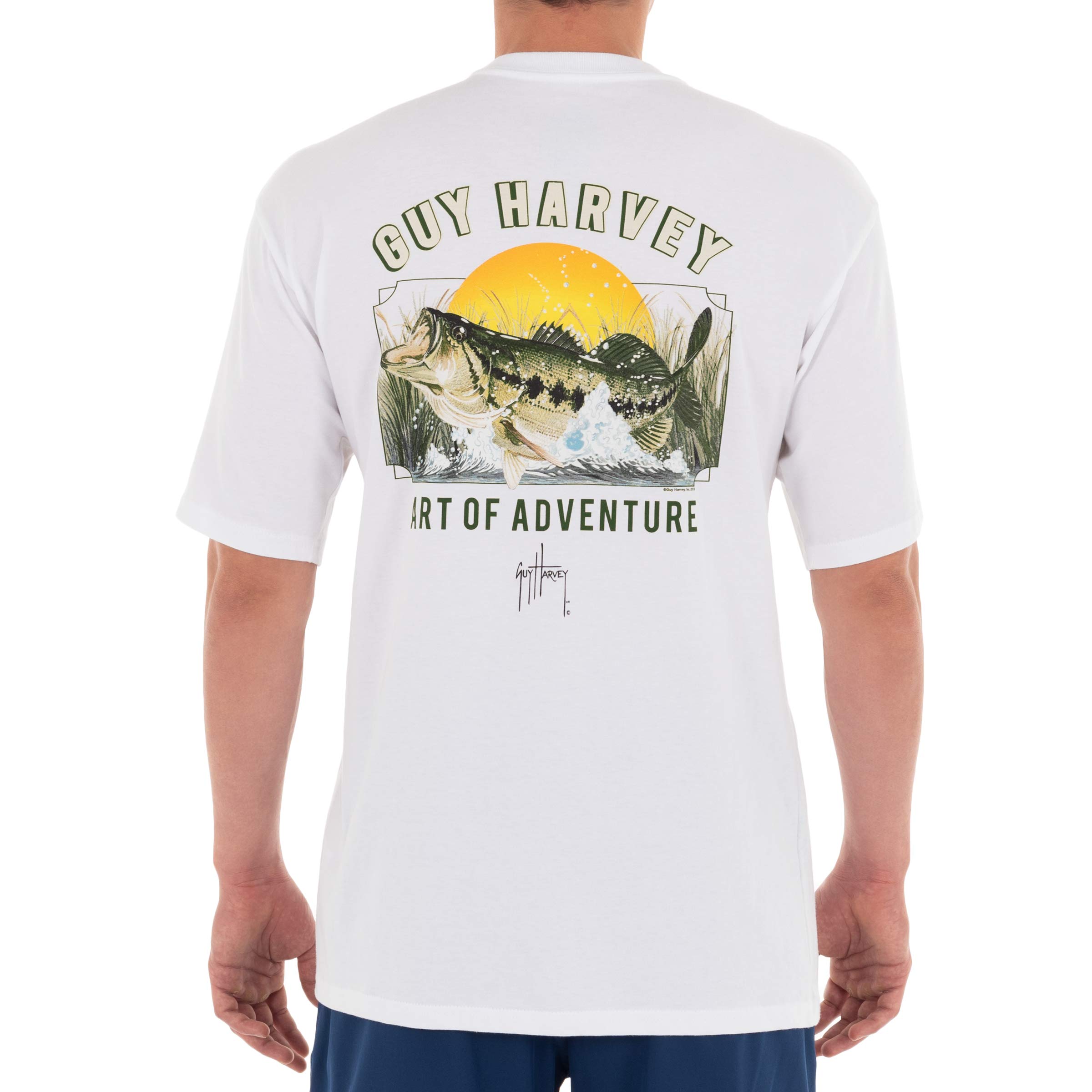 Guy HarveyMen’s Freshwater Fish Collection Short Sleeve T-Shirt