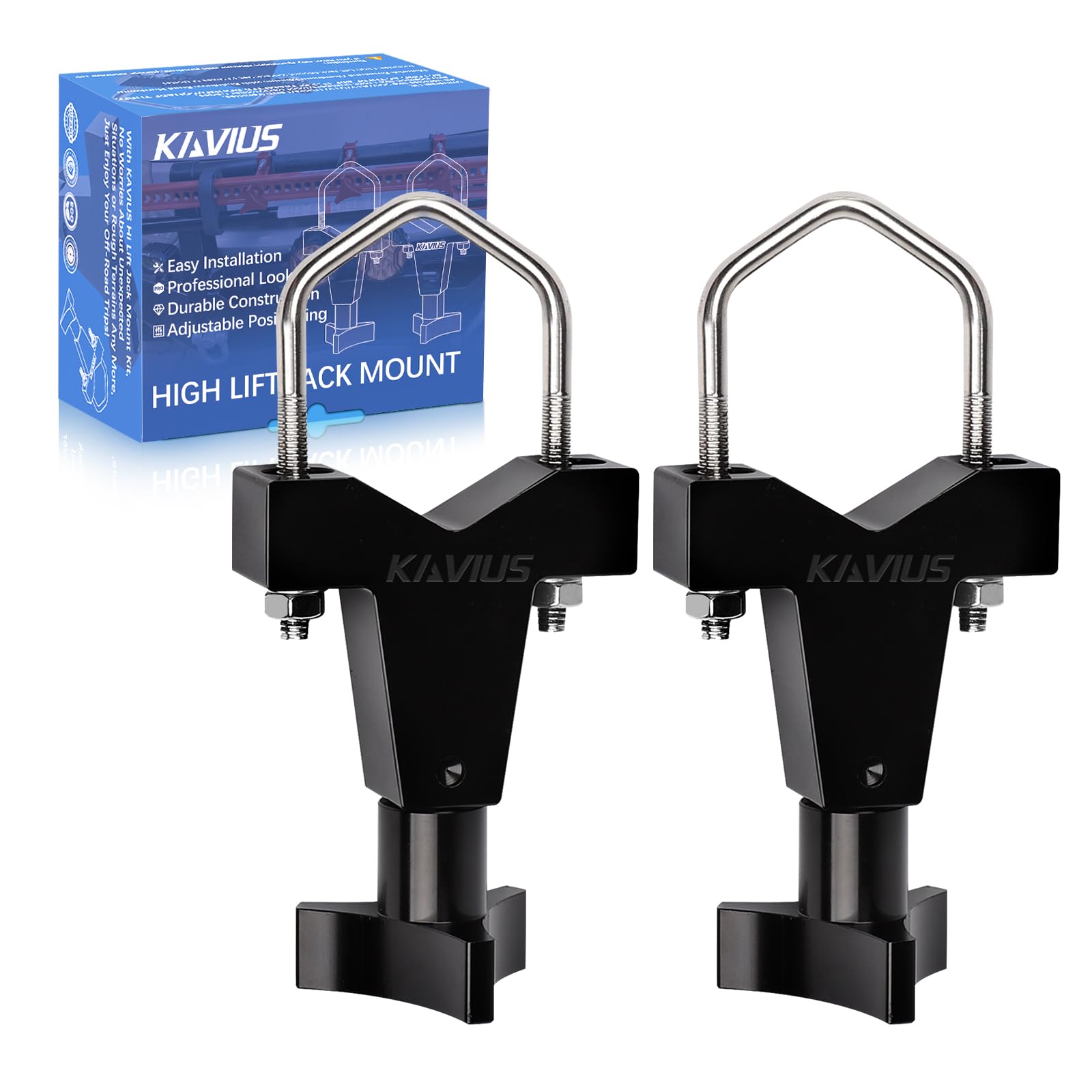 Amazon.com: High Lift Jack Mount, KAVIUS Hi Lift Jack Tube Mount 1