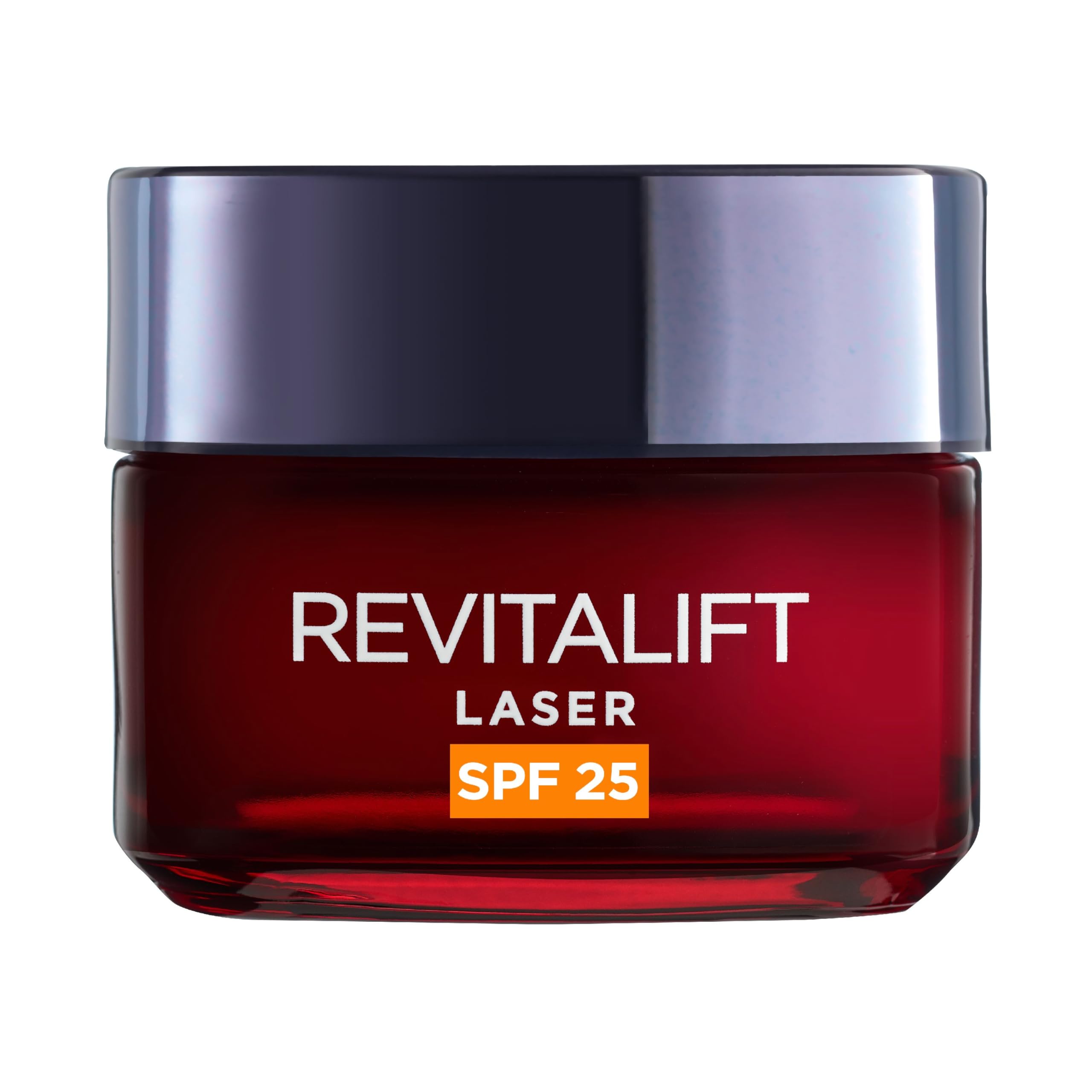 L’Oréal Paris Revitalift Laser X3 Anti-Rimpel Dagcrème Met SPF 25 - Drievoudige Werking - Vitamine C, Hyaluronzuur, Pro-Retinol - 50 ML - Beschermt de huid tegen UVA-/UVB-straling