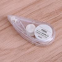 Vista 8 de Cinta de corrección linda, mini rodillo blanco borrador, papelería de oficina escolar, 2 uds