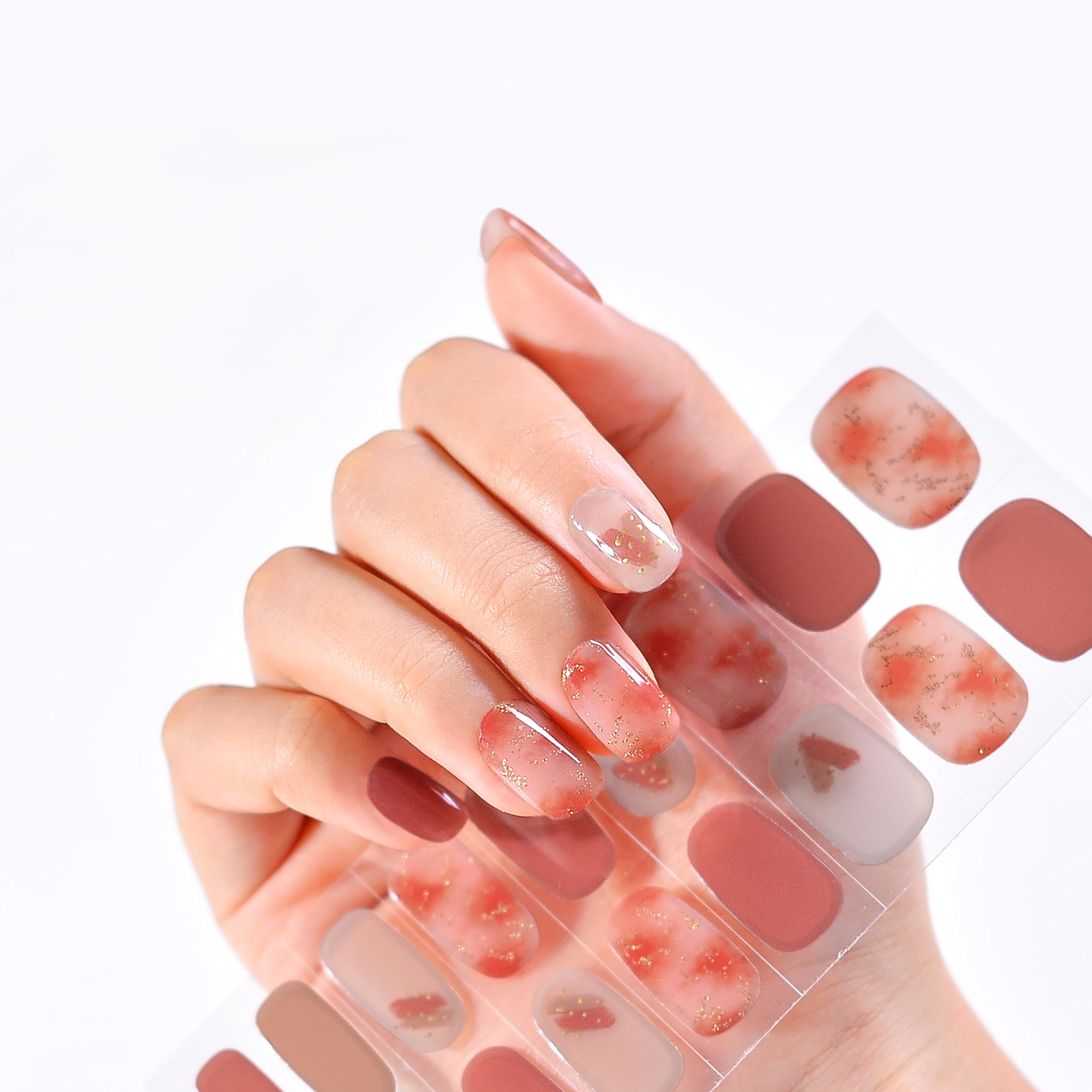 Amazon.co.jp: Ms Nail ジェルネイルシール ネイルシール 硬化タイプ