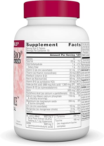 Miniatura 2 de Source Naturals Equilibrio del estado de ánimo, apoya el bienestar emocional* - 45 Tabletas