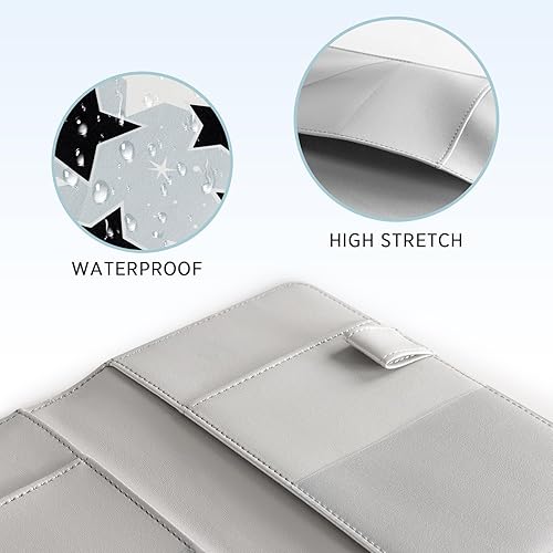 Miniatura 179 de CoBak - Libreta para mesero, organizador con bolsillo con cierre, para personal de restaurantes, 5 bolsillos grandes, con portabolígrafo, verde